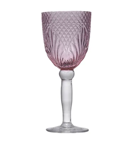 French Country Collections Goblet - Vintage Pink