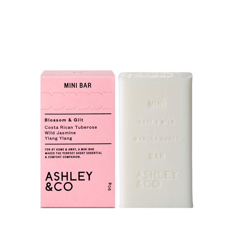 Ashley and co mini bar soap in blossom and gilt