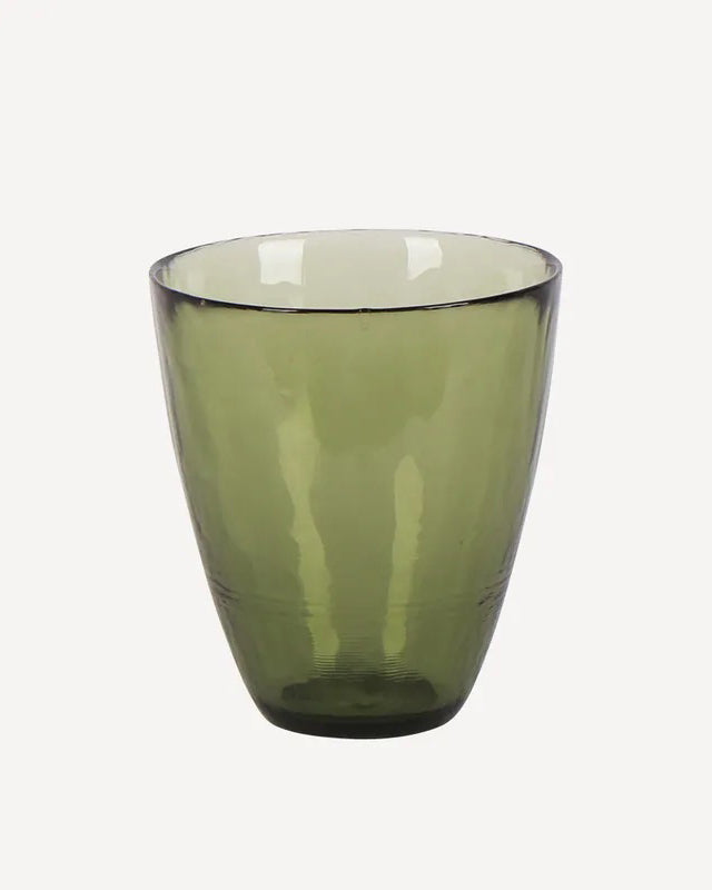 French Country Collections Vitro Tumbler -  olive