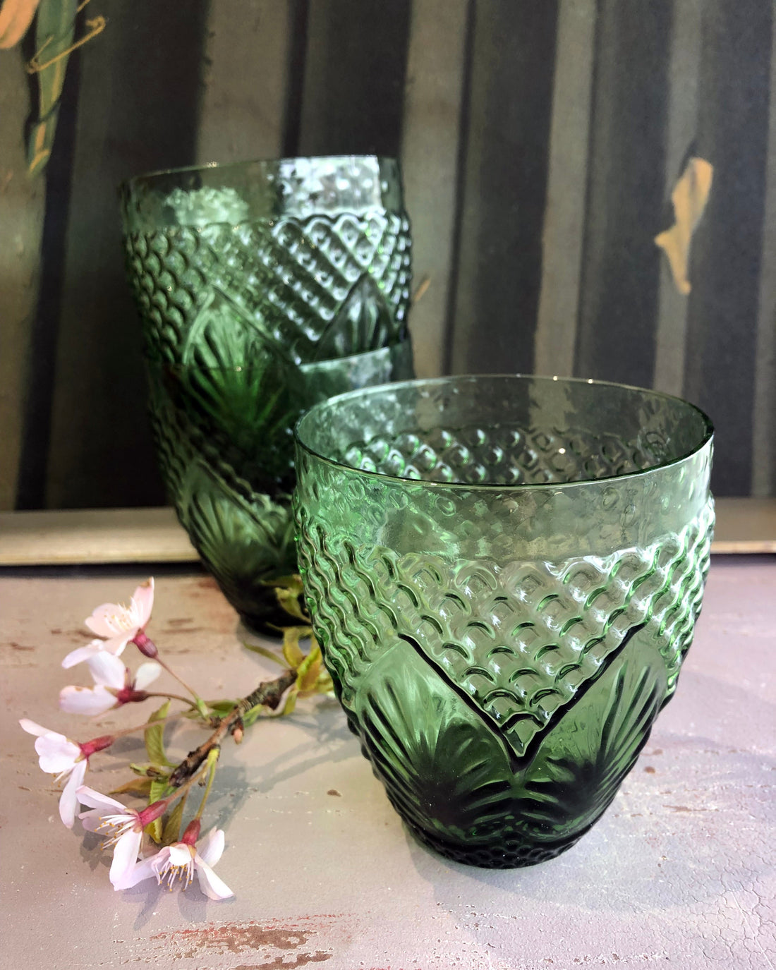 French Country Collections Tumbler - Vintage Green *Available in store only*