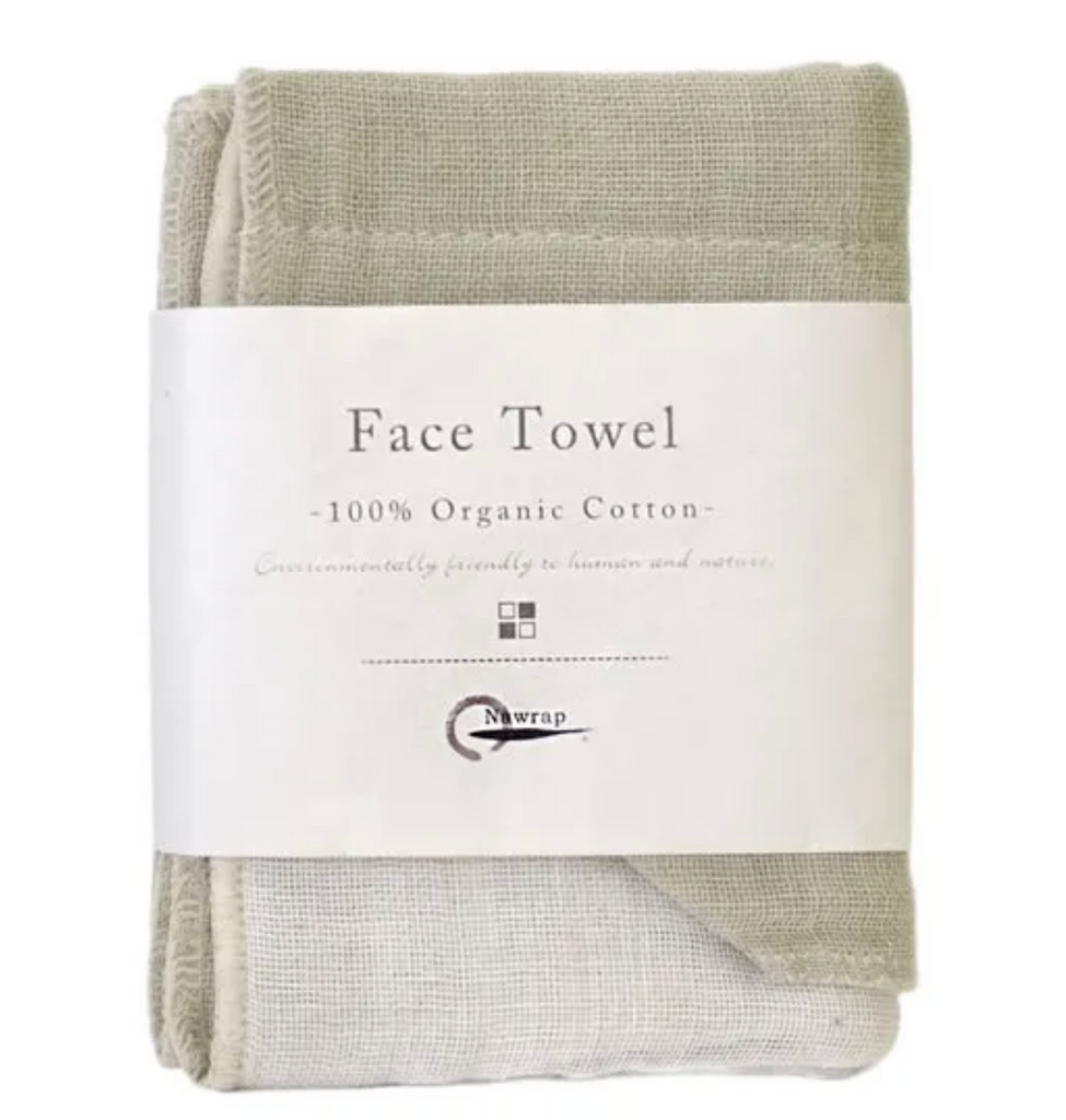 Natural organic linen face cloth buy online nz